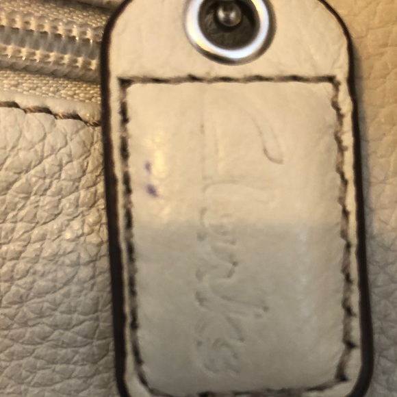 Clarks Cream Backpack with Silver Accents main image 4